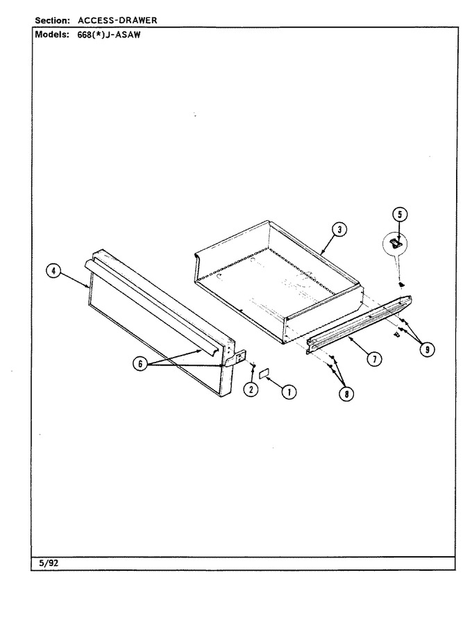 Diagram for 668WJ-ASAW