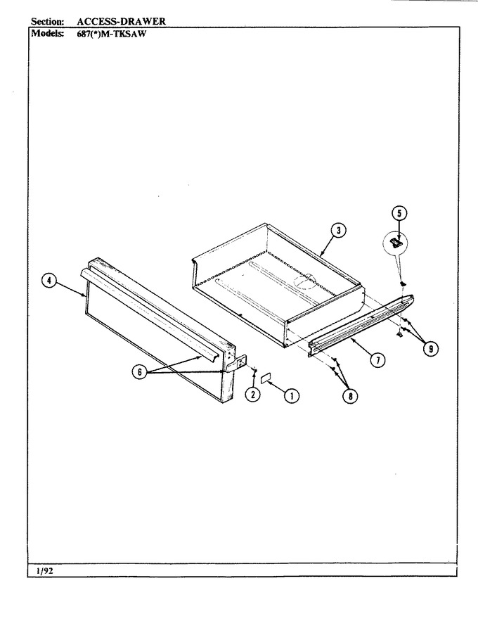 Diagram for 687AM-TKSAW