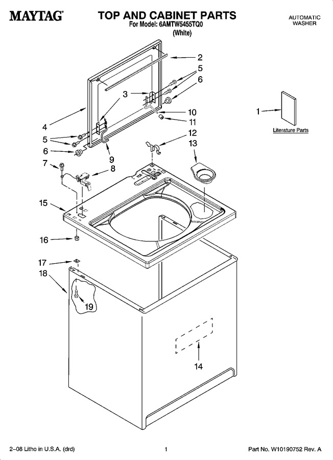 Diagram for 6AMTW5455TQ0