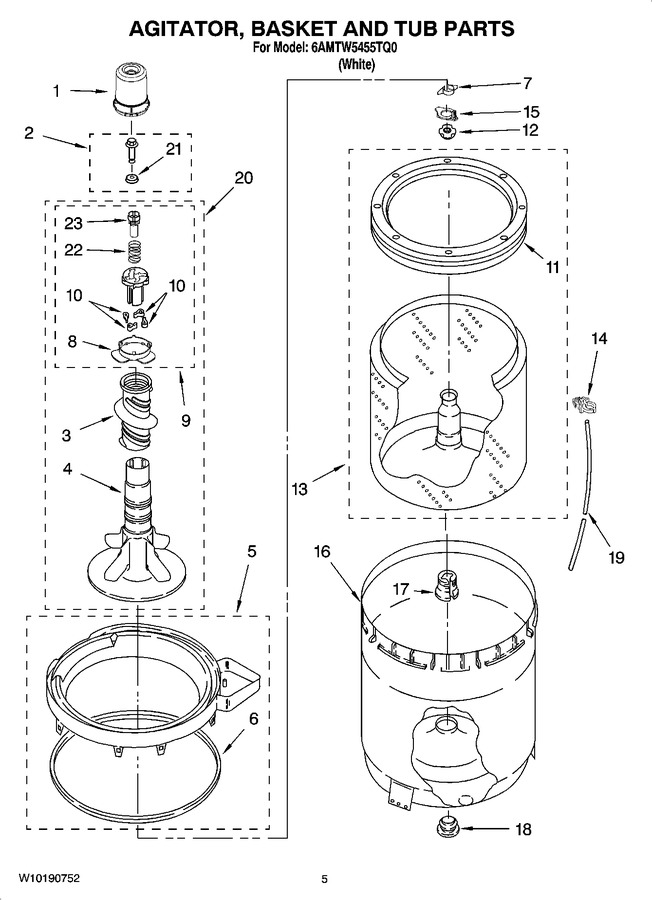 Diagram for 6AMTW5455TQ0