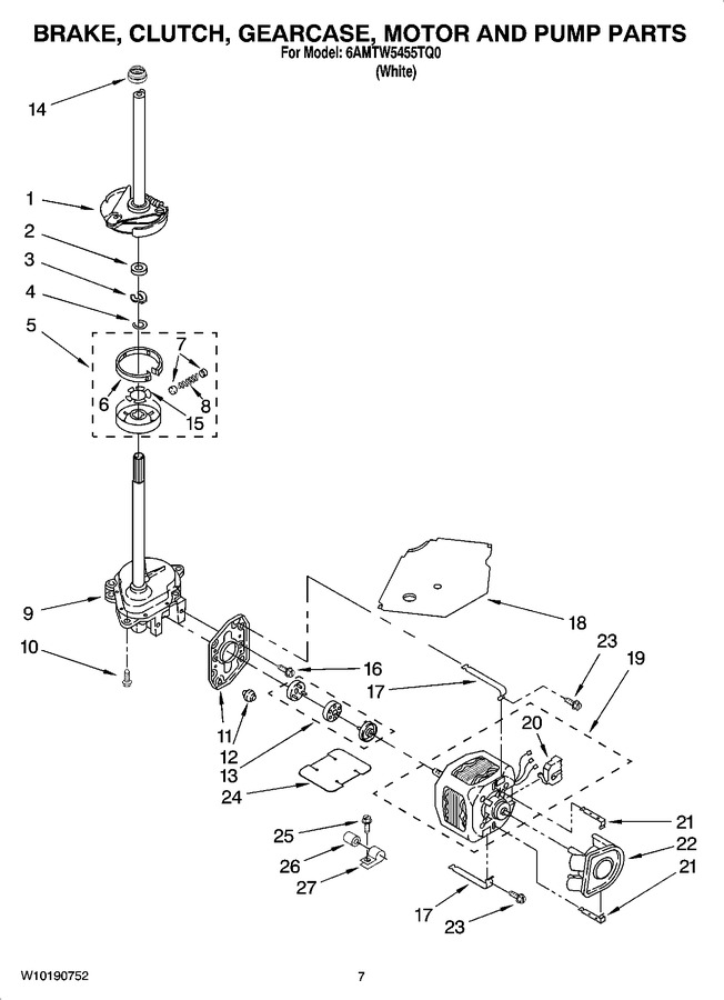 Diagram for 6AMTW5455TQ0