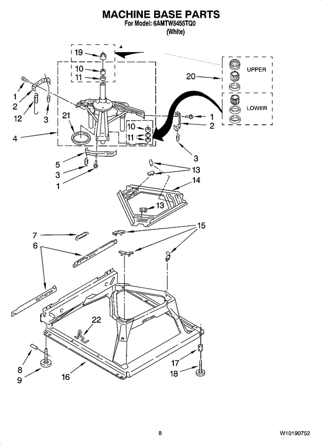 Diagram for 6AMTW5455TQ0