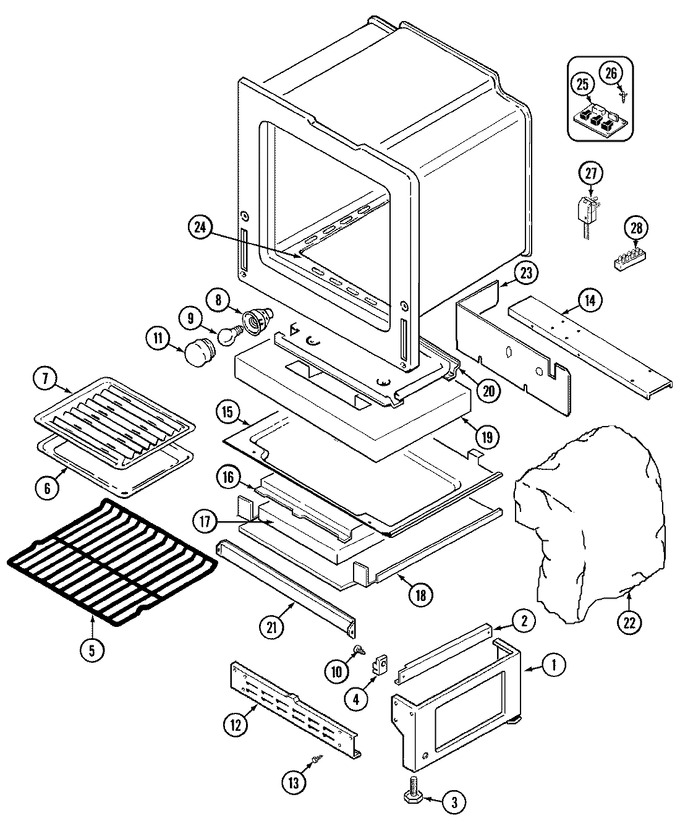 Diagram for 7458XRW