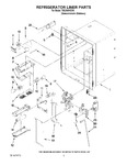 Diagram for 02 - Refrigerator Liner Parts