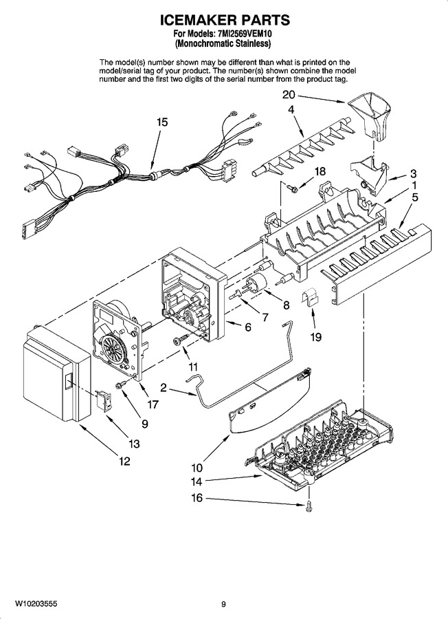 Diagram for 7MI2569VEM10