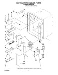 Diagram for 02 - Refrigerator Liner Parts