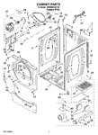 Diagram for 02 - Cabinet Parts