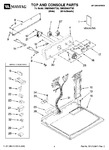 Diagram for 01 - Top And Console Parts