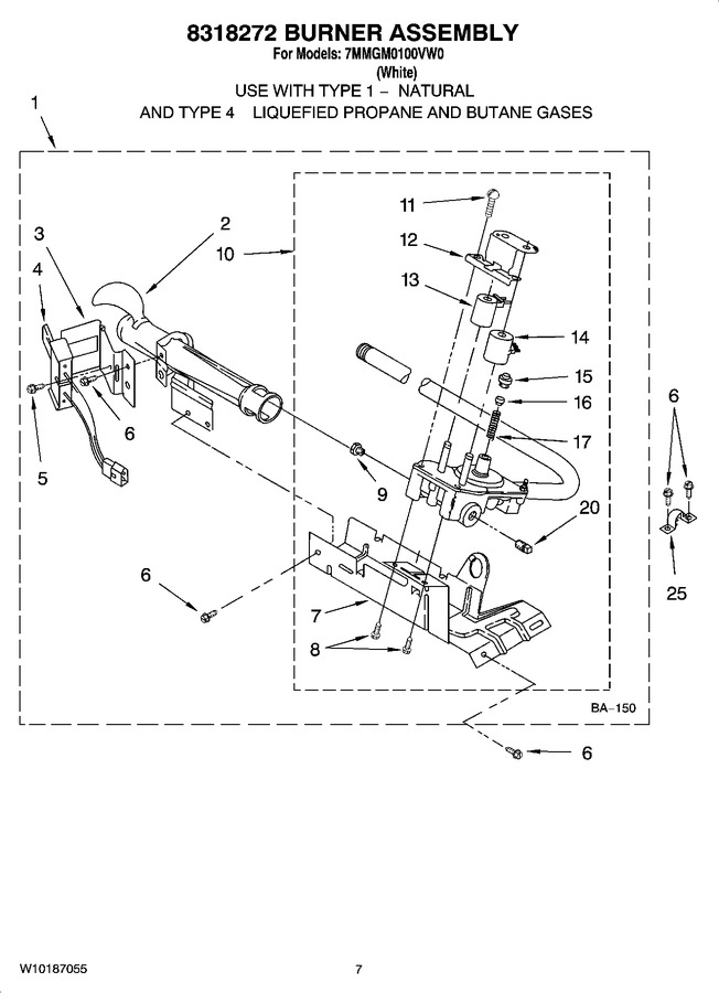 Diagram for 7MMGM0100VW0