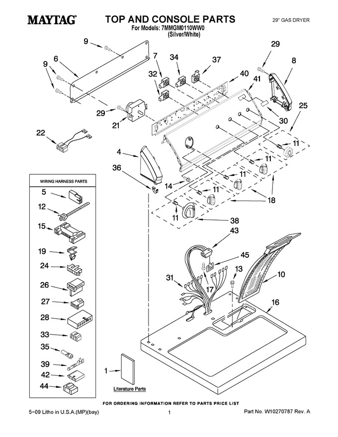 Diagram for 7MMGM0110WW0