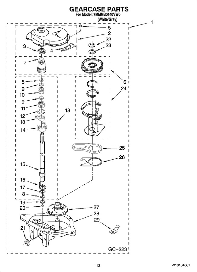 Diagram for 7MMMS0140VW0