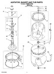 Diagram for 03 - Agitator, Basket And Tub Parts