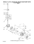 Diagram for 04 - Brake, Clutch, Gearcase, Motor And Pump Parts