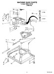 Diagram for 05 - Machine Base Parts