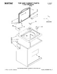 Diagram for 01 - Top And Cabinet Parts