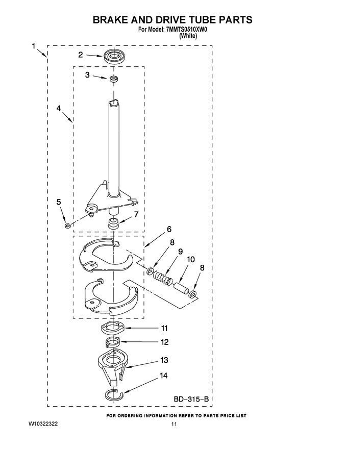 Diagram for 7MMTS0510XW0