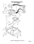 Diagram for 05 - Machine Base Parts