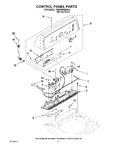 Diagram for 02 - Control Panel Parts