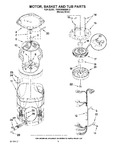 Diagram for 03 - Motor, Basket And Tub Parts