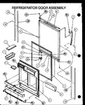 Diagram for 07 - Ref Door Assy