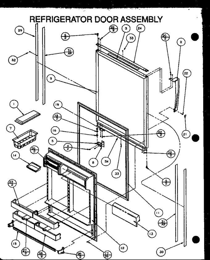 Diagram for 86855 (BOM: P1116907W E)