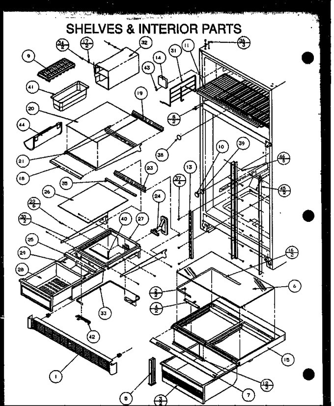 Diagram for 86855 (BOM: P1116907W E)