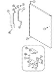 Diagram for 07 - Fresh Food Outer Door