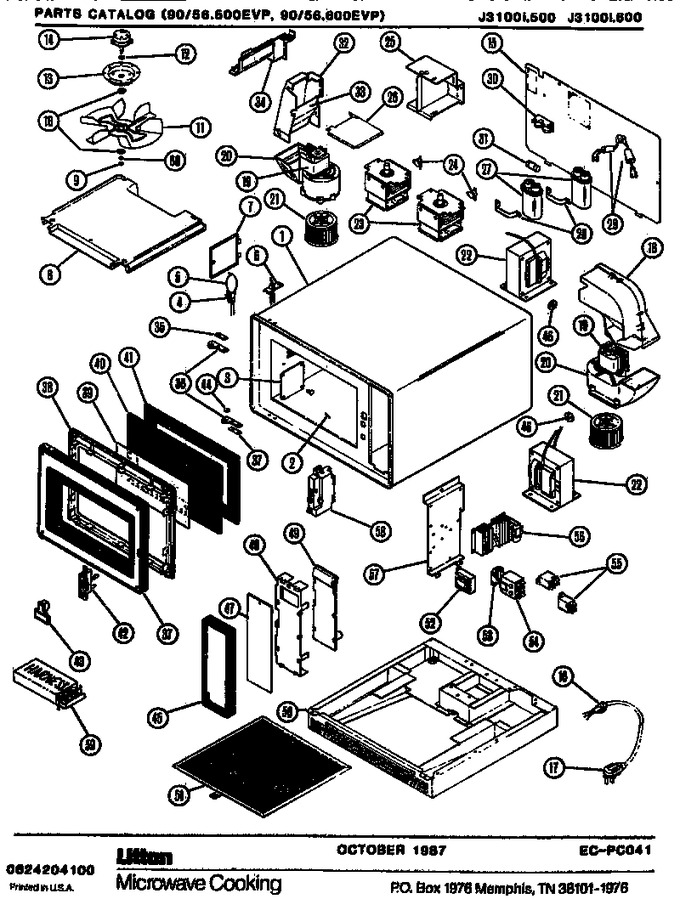 Diagram for J3100I.500 (BOM: J3100I.50 0)