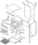 Diagram for 04 - Oven/body