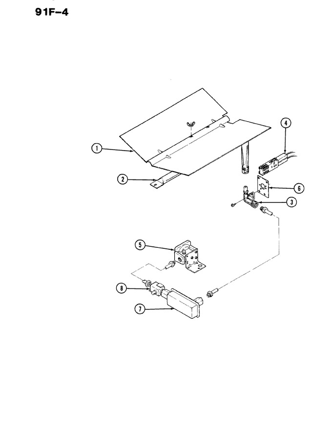 Diagram for 91F-4KLX