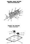 Diagram for 02 - Control Panel And Range Top