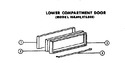 Diagram for 04 - Lower Compartment Door