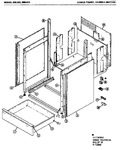 Diagram for 04 - Oven Door Section