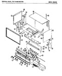 Diagram for 01 - Control Panel Top Frame Section