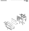 Diagram for 04 - Oven Door Section