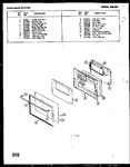 Diagram for 04 - Oven Door Section