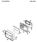 Diagram for 04 - Oven Door Section