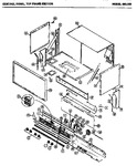 Diagram for 01 - Control Panel, Top Frame