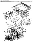 Diagram for 05 - Oven, Cook Top