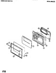 Diagram for 04 - Oven Door Section