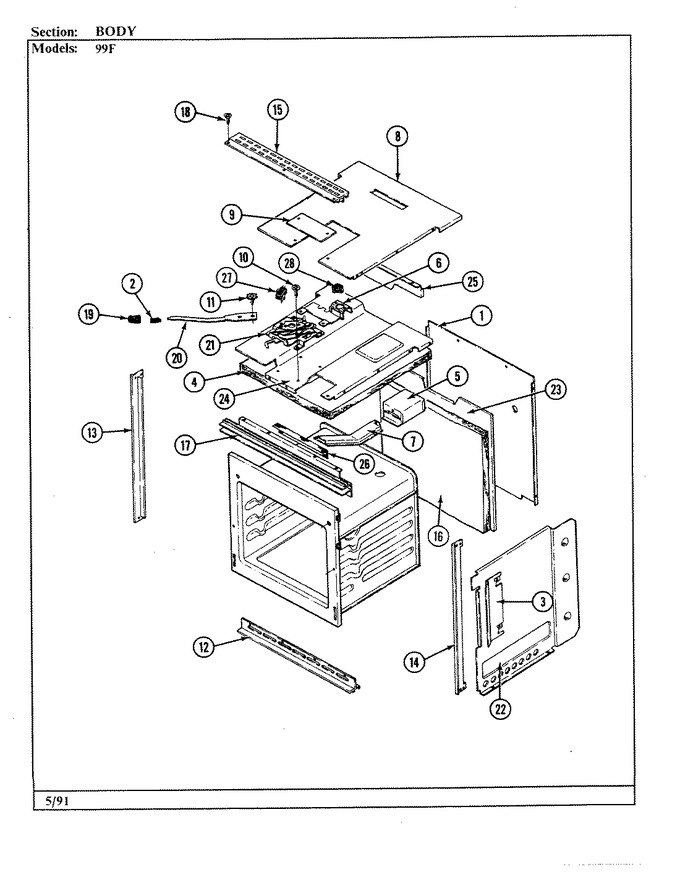 Diagram for 99FN-4EVW