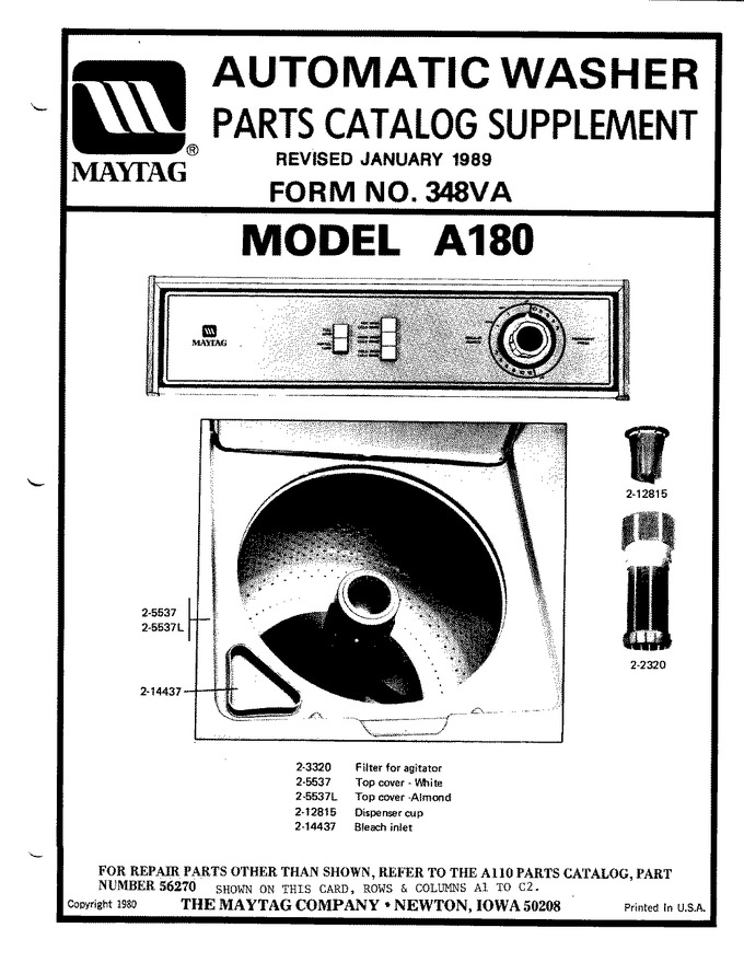 Diagram for LA180