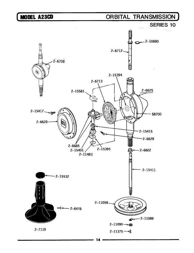 Diagram for A23CDW