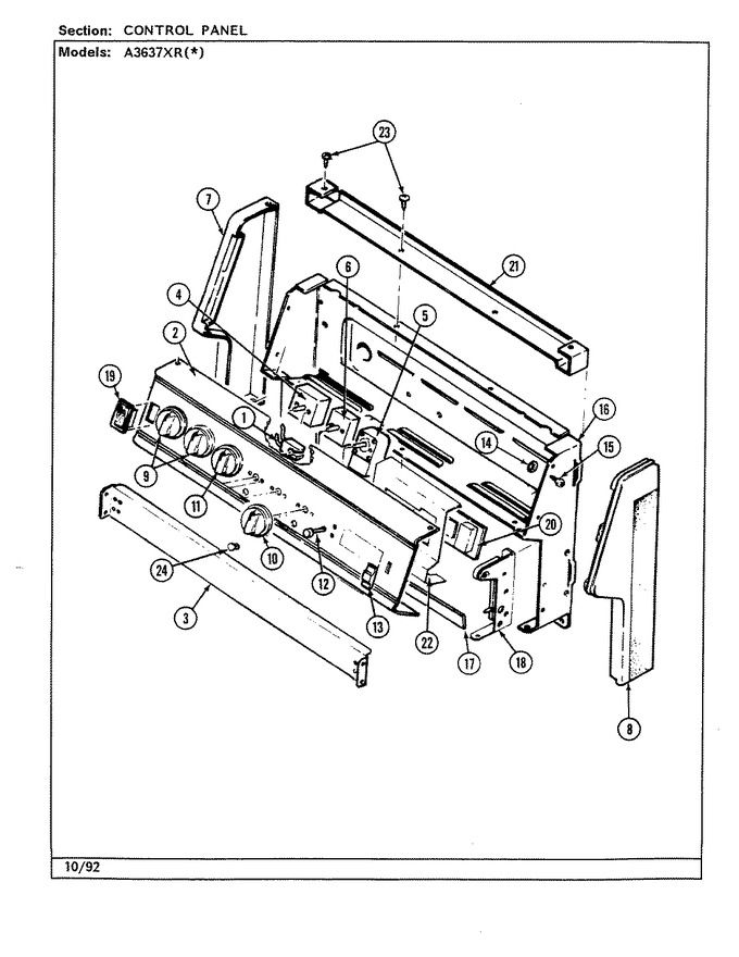 Diagram for A3637XRA