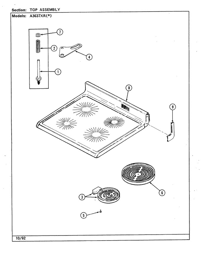 Diagram for A3637XRA