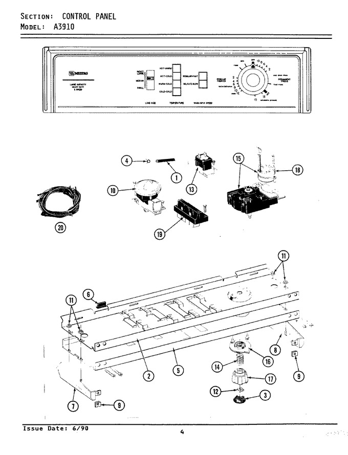 Diagram for LA3910