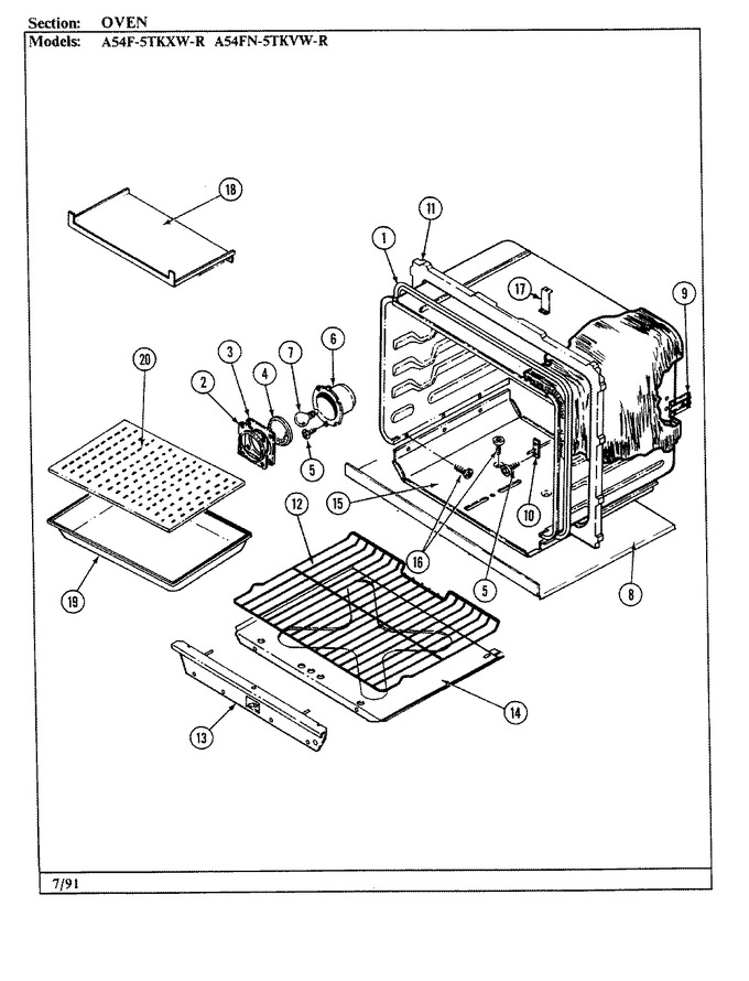 Diagram for A54FN-5TKVW-R