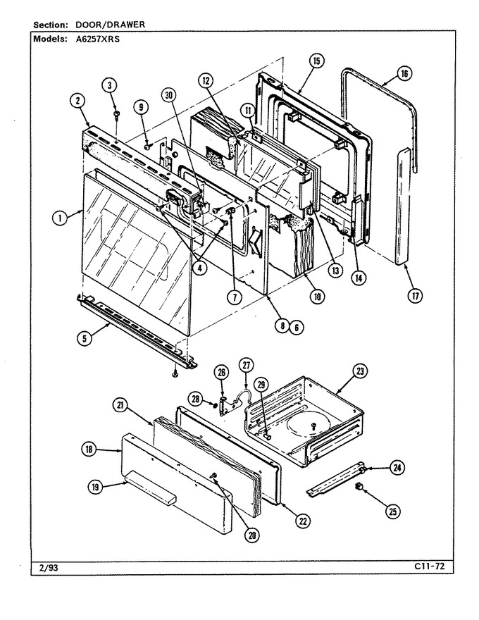 Diagram for A6257XRS