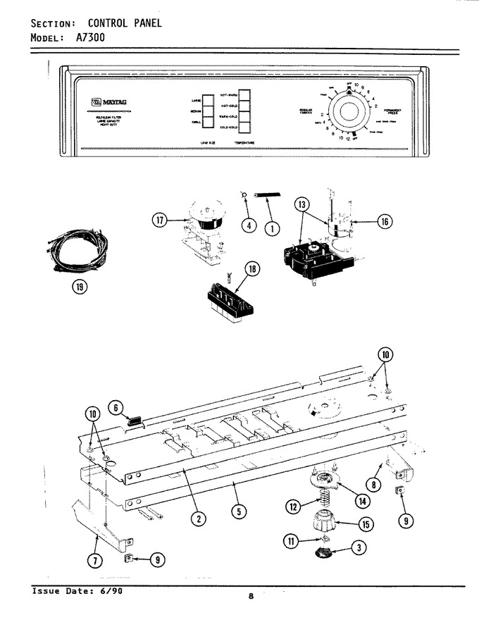 Diagram for LA7300