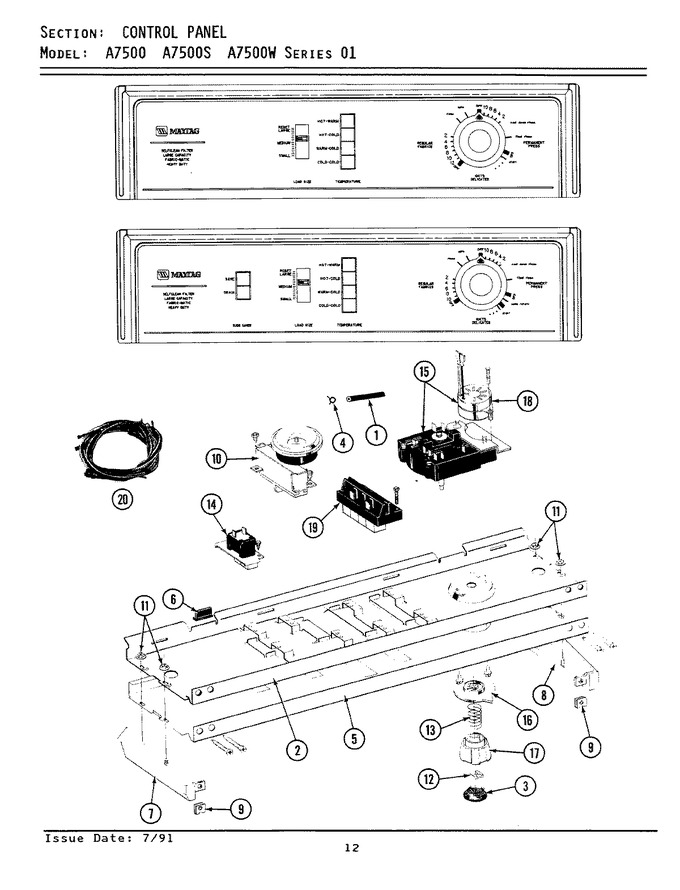 Diagram for LA7500S